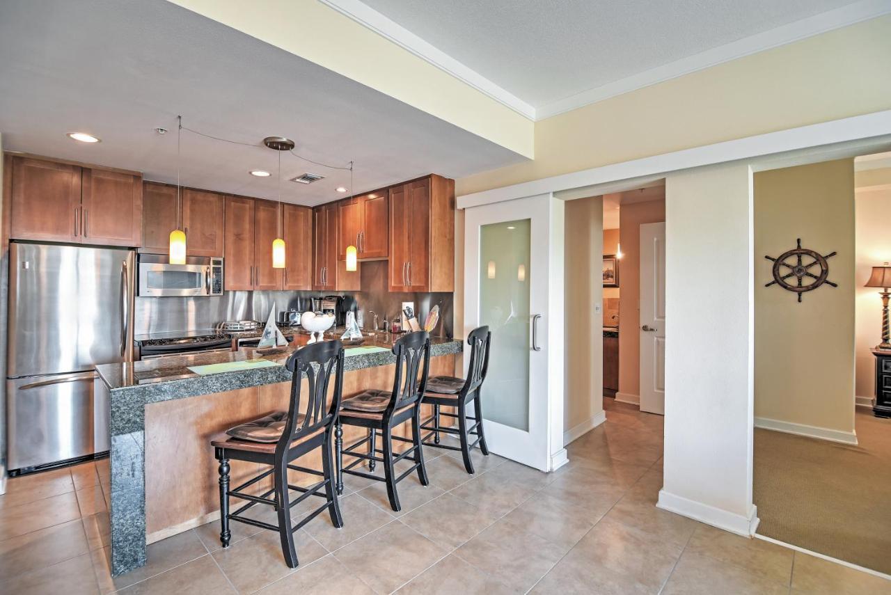 Beachside Biloxi Club Condo Balcony With Ocean View Bagian luar foto