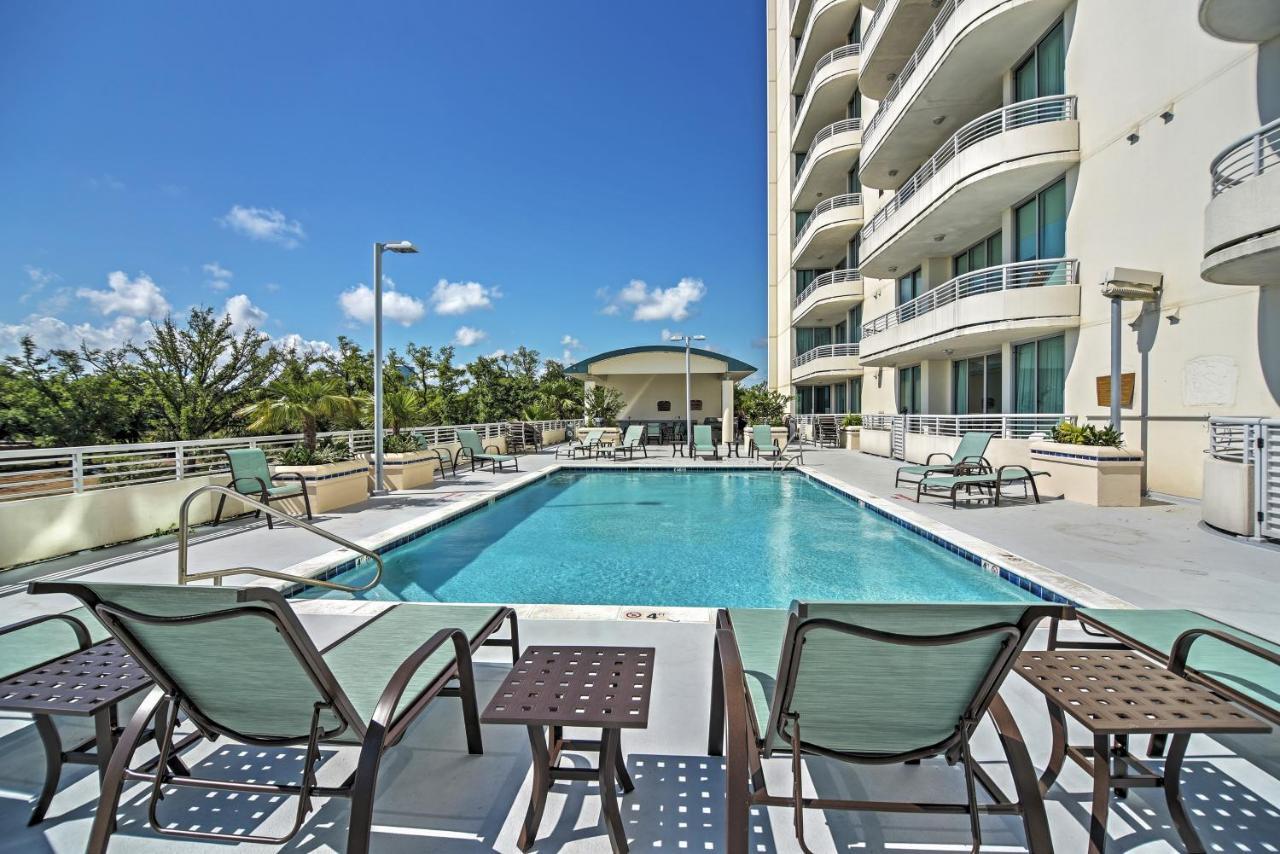 Beachside Biloxi Club Condo Balcony With Ocean View Bagian luar foto