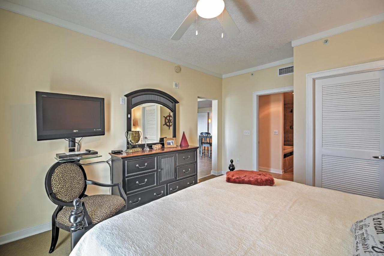 Beachside Biloxi Club Condo Balcony With Ocean View Bagian luar foto