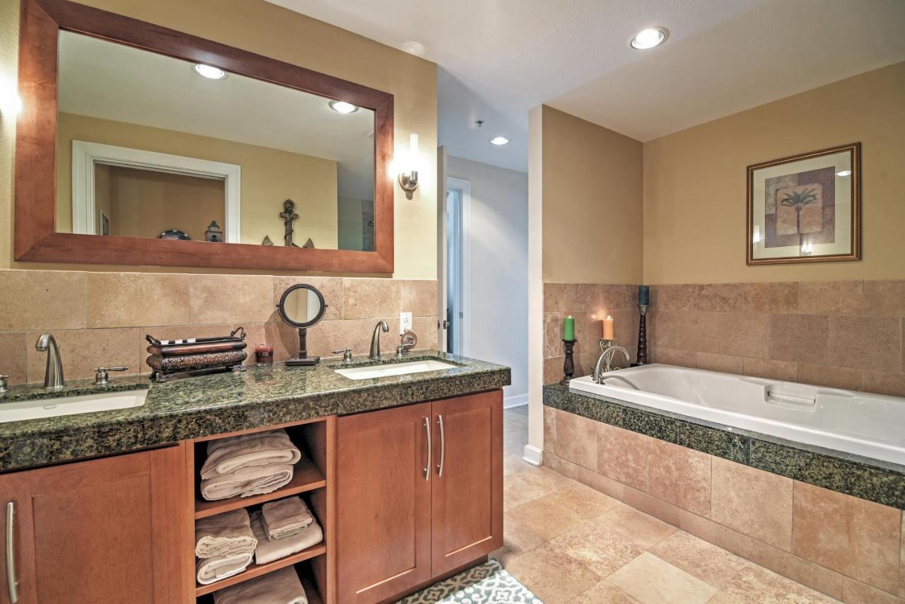 Beachside Biloxi Club Condo Balcony With Ocean View Bagian luar foto