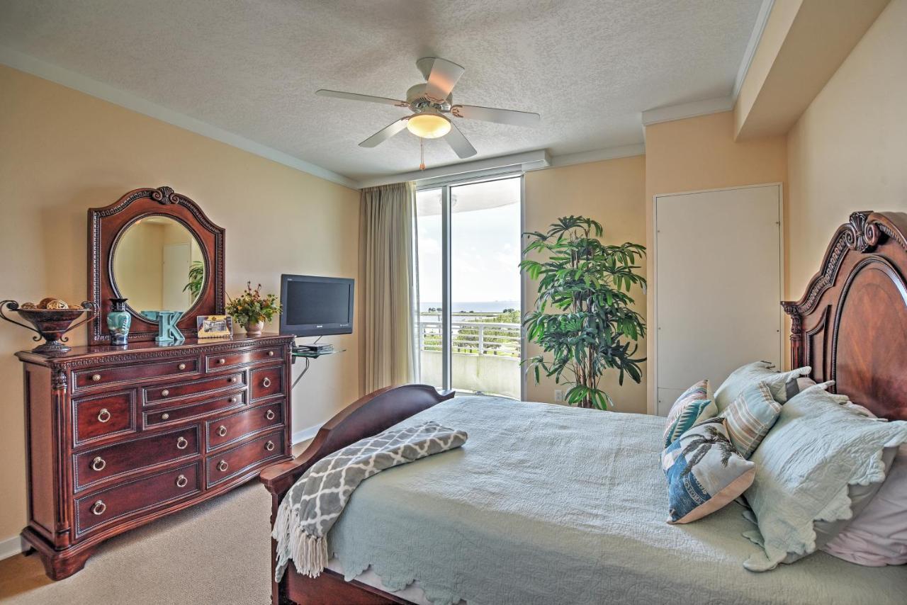 Beachside Biloxi Club Condo Balcony With Ocean View Bagian luar foto