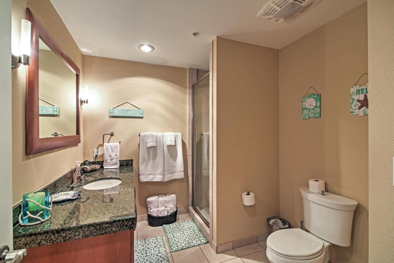 Beachside Biloxi Club Condo Balcony With Ocean View Bagian luar foto